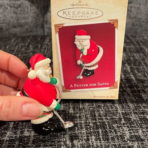 A Putter for Santa Ornament (2005) - Picture 1 of 3